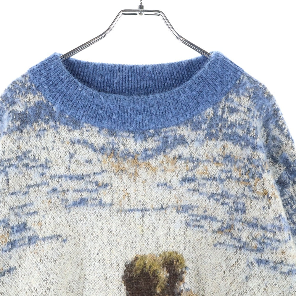 SHINYA KOZUKA(シンヤコズカ) 22AW Kroyer ジャガード モヘア オーバーサイズ ニット 2202SK52 ベージュ