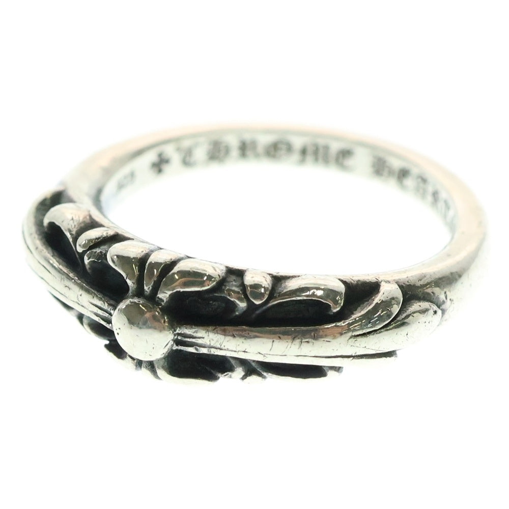 CHROME HEARTS(クロムハーツ) BABY CLASSIC ベイビークラシックフローラルクロスリング シルバー BCA338