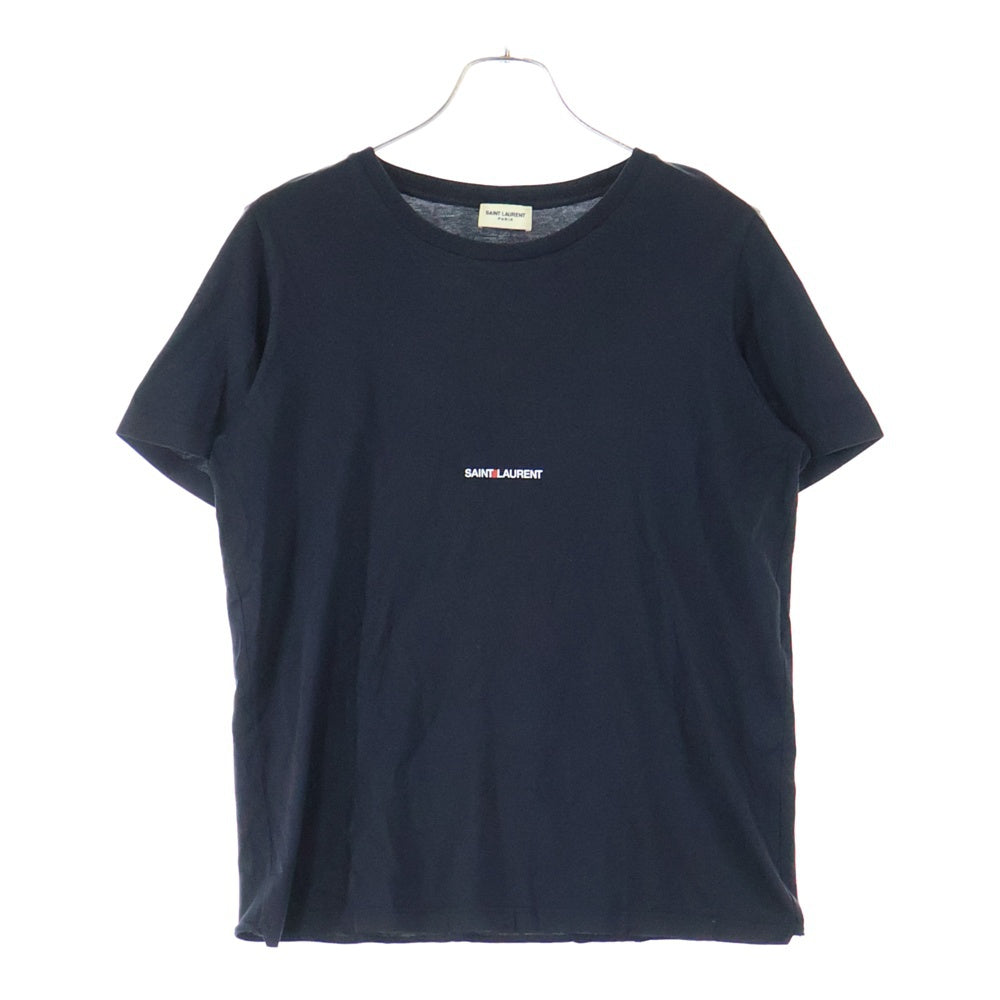 SAINT LAURENT PARIS(サンローランパリ) クラシック ロゴプリントTシャツ ブラック 464572