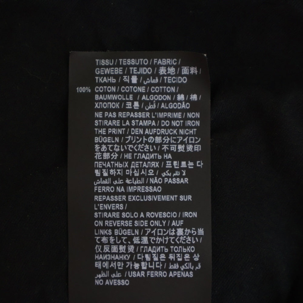 SAINT LAURENT PARIS(サンローランパリ) クラシック ロゴプリントTシャツ ブラック 464572