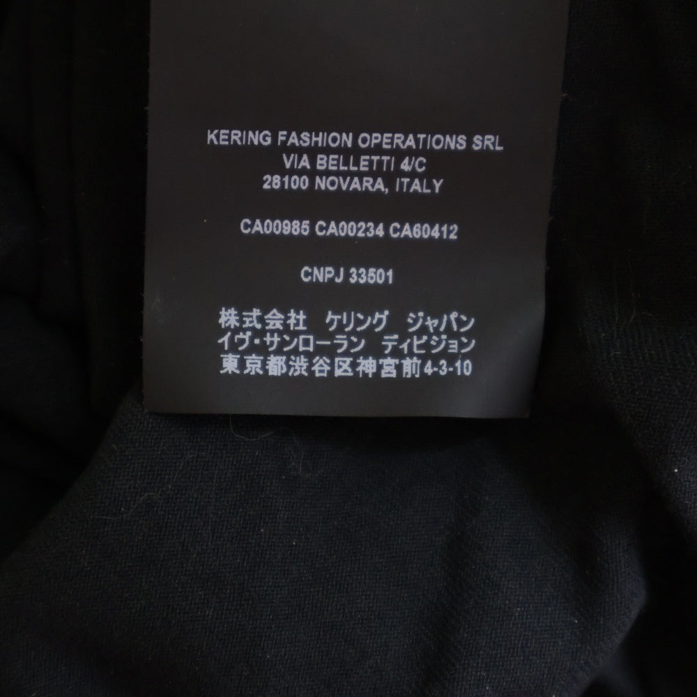 SAINT LAURENT PARIS(サンローランパリ) クラシック ロゴプリントTシャツ ブラック 464572