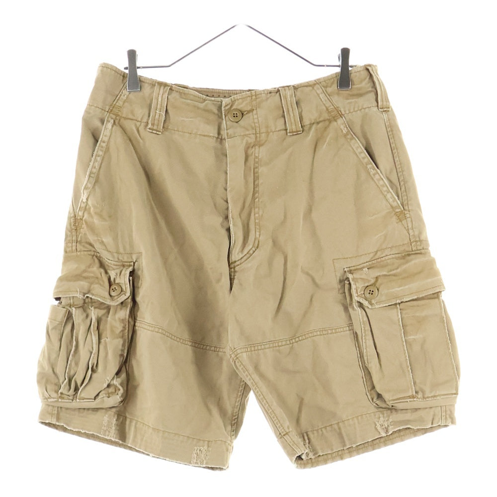 abercrombie(アバクロンビー) カーゴハーフパンツ ベージュ