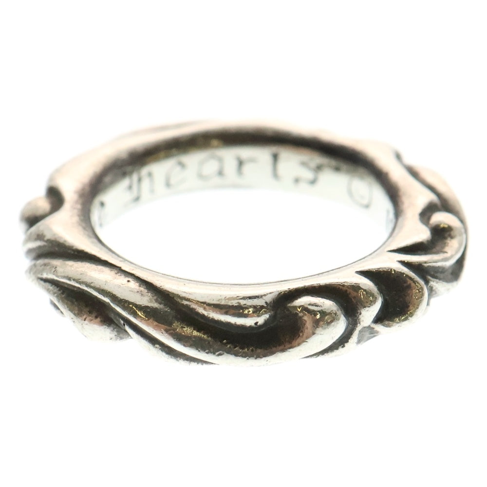 CHROME HEARTS(クロムハーツ) SCRL BAND スクロールバンド リング シルバー 11号