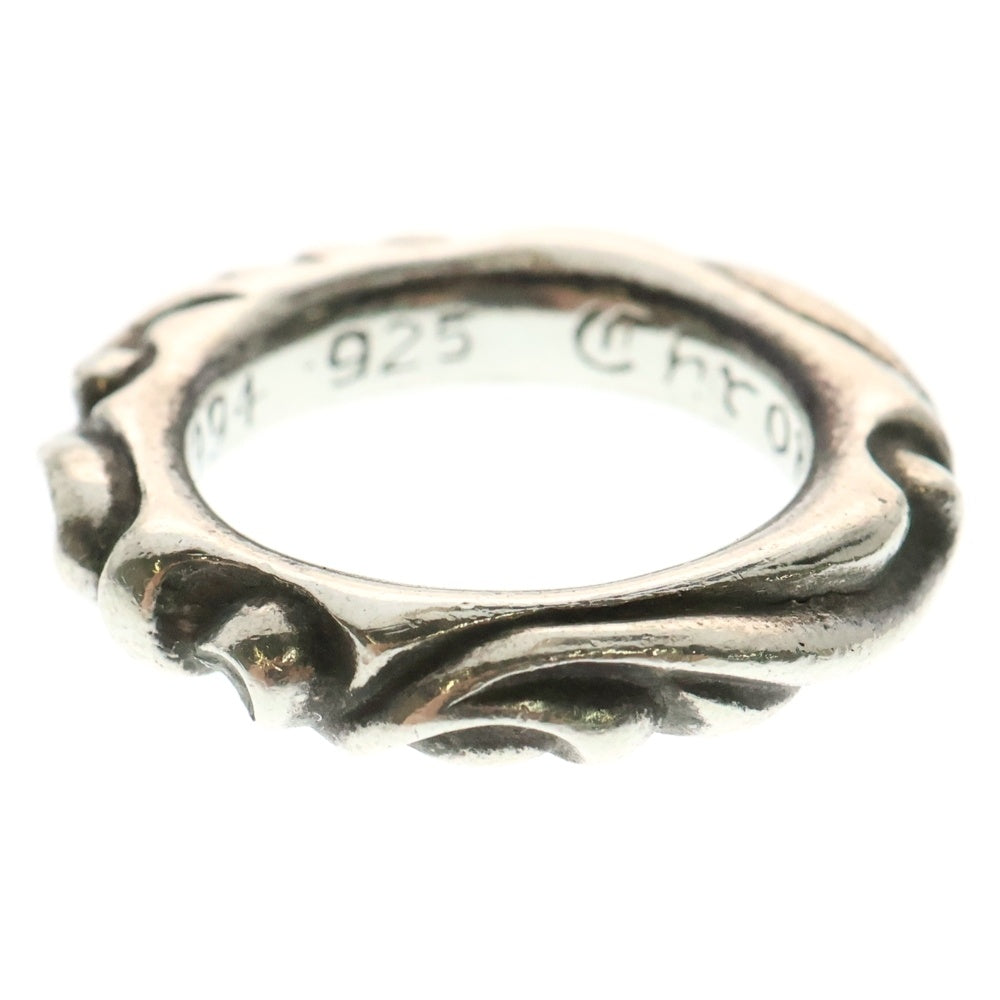 CHROME HEARTS(クロムハーツ) SCRL BAND スクロールバンド リング シルバー 11号