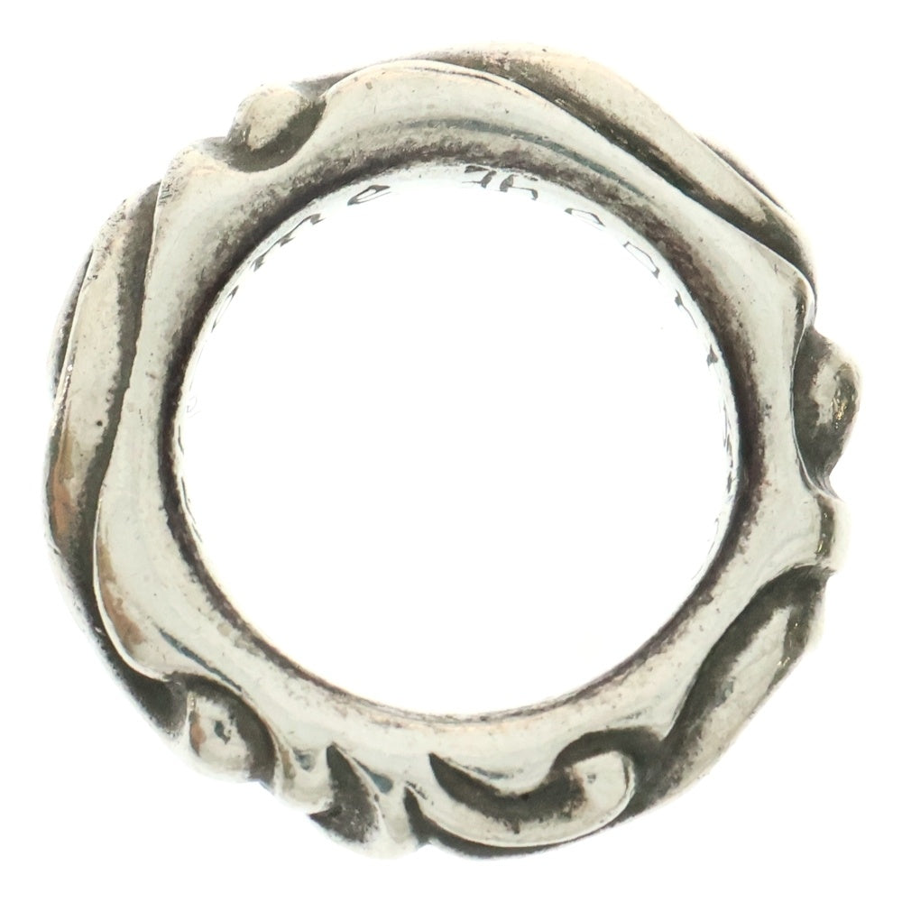 CHROME HEARTS(クロムハーツ) SCRL BAND スクロールバンド リング シルバー 11号