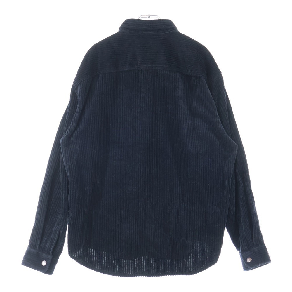 SUPREME(シュプリーム) 24AW Wide Wale Corduroy Snap Shirt ワイド ウェール コーディロイ スナップシャツ ブラック