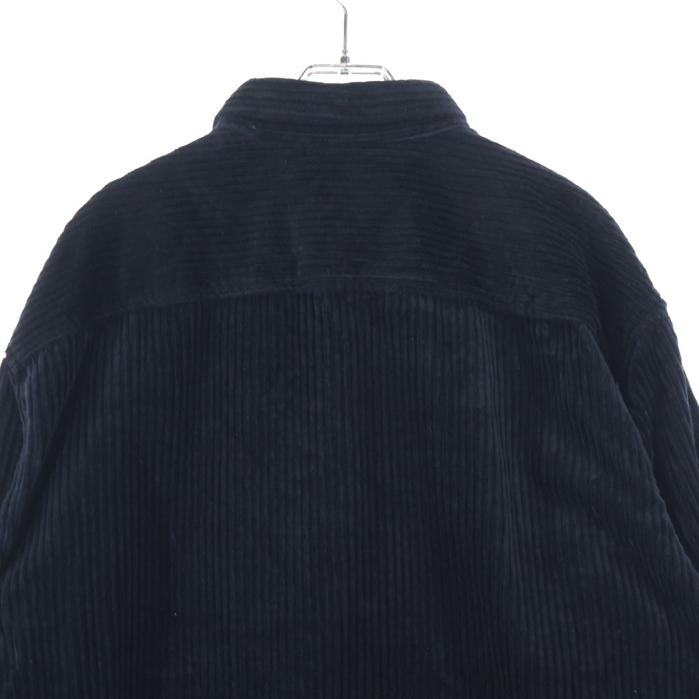 SUPREME(シュプリーム) 24AW Wide Wale Corduroy Snap Shirt ワイド ウェール コーディロイ スナップシャツ ブラック