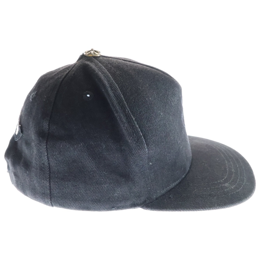 CHROME HEARTS(クロムハーツ) TRUCKER CAP ヴァインダガー刺繍クロスボール付デニムキャップ