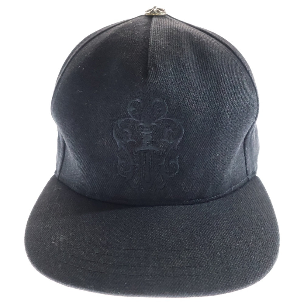 CHROME HEARTS(クロムハーツ) TRUCKER CAP ヴァインダガー刺繍クロスボール付デニムキャップ