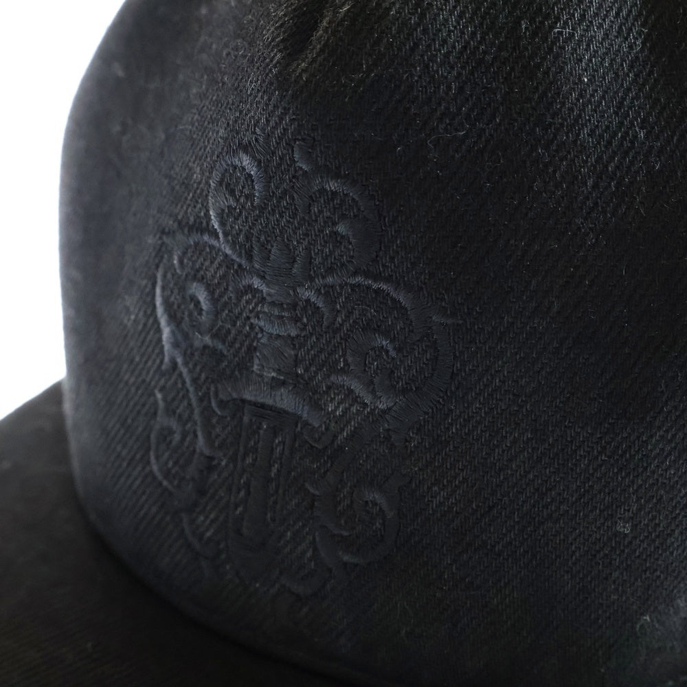 CHROME HEARTS(クロムハーツ) TRUCKER CAP ヴァインダガー刺繍クロスボール付デニムキャップ