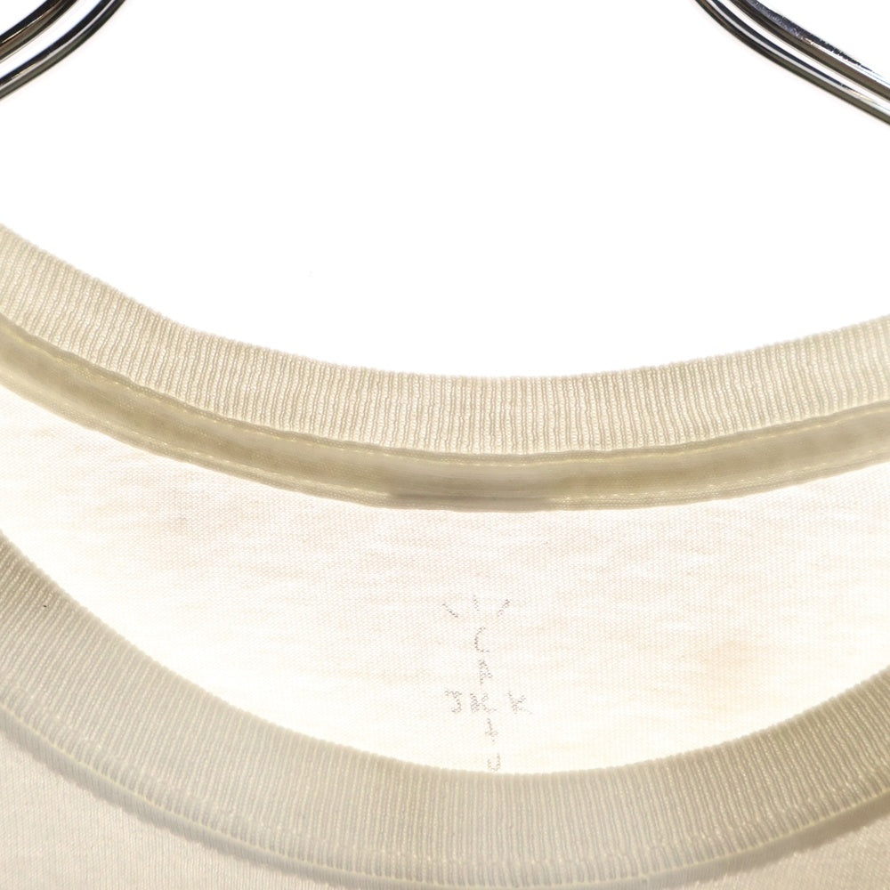 Cactus Jack(カクタスジャック) 21AW KAWS FRAGMENT カクタスジャック カウズ フラグメント プリントクルーネック 半袖Tシャツ