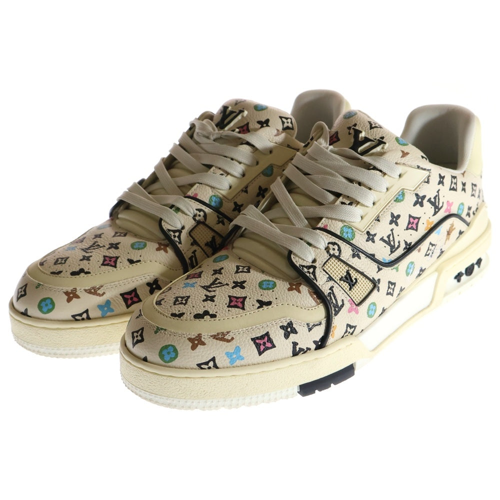 LOUIS VUITTON(ルイヴィトン) ×Tyler the Creator LV Trainer ×タイラーザクリエイター モノグラム LVトレーナー ローカットスニーカー ベージュ