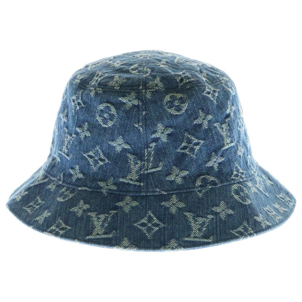 LOUIS VUITTON(ルイヴィトン) モノグラム エッセンシャルバケットハット M78774 インディゴ