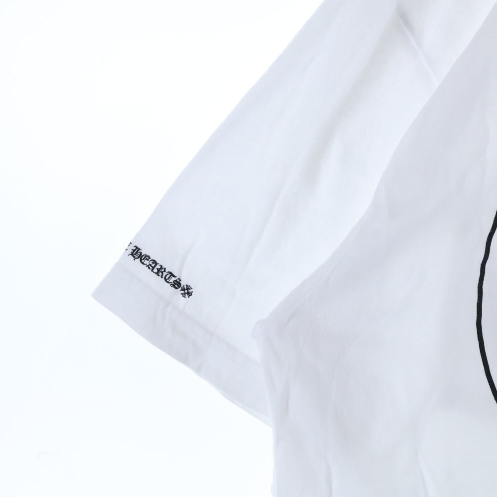 CHROME HEARTS(クロムハーツ) Horseshoe S/S Tee ホースシューロゴ半袖Tシャツ ホワイト