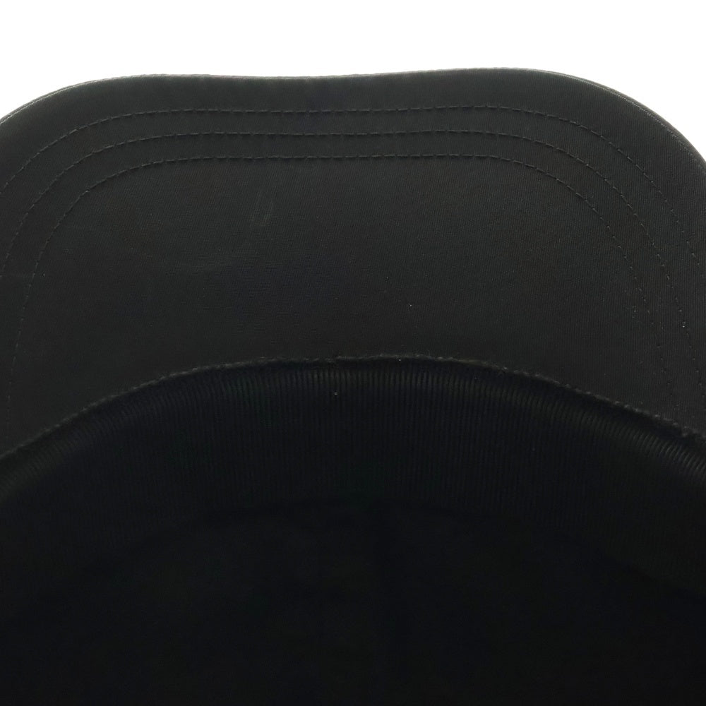 PRADA(プラダ) Re-Nylon トライアングルプレートロゴ ベースボールキャップ 帽子 ブラック 2HC274 2DMI