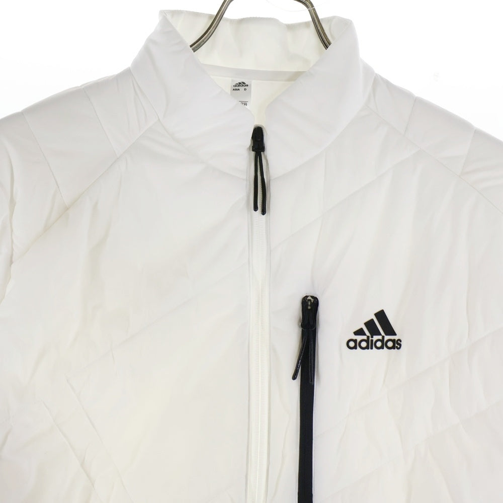 adidas(アディダス) キルティング ジップアップブルゾン HG8291 ホワイト