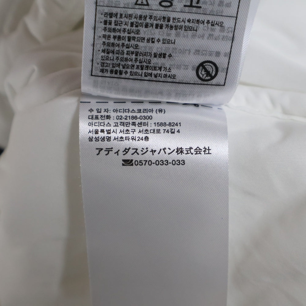 adidas(アディダス) キルティング ジップアップブルゾン HG8291 ホワイト