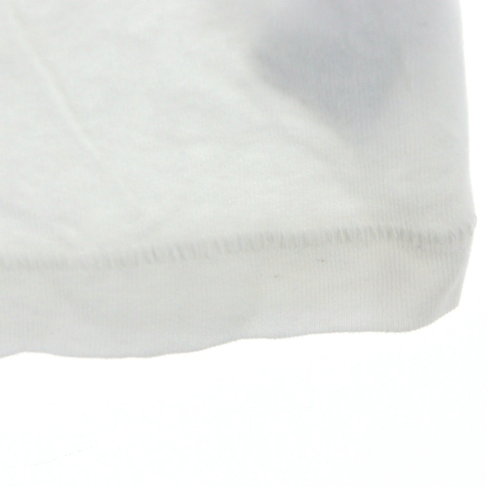 Abercrombie&Fitch(アバクロンビーアンドフィッチ) 刺繍ロゴ クルーネック半袖Tシャツ ホワイト