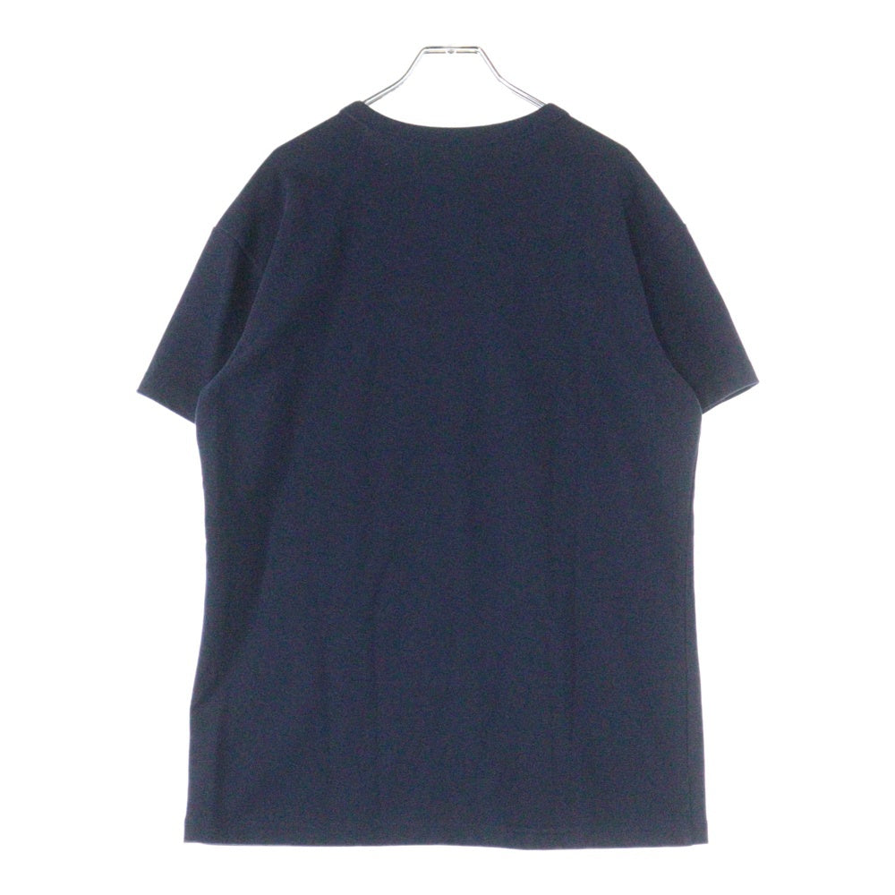 NO BRAND(ノーブランド) XXX クルーネック半袖Tシャツ ネイビー