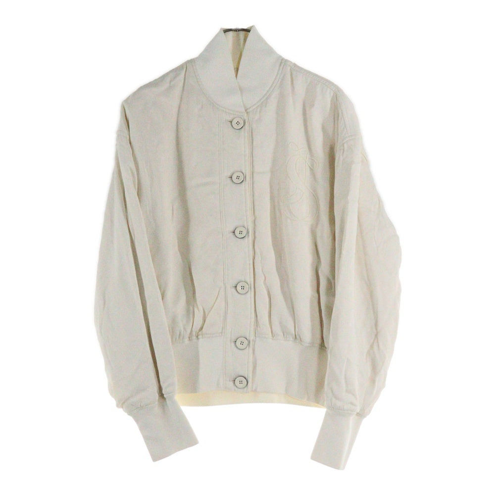 JIL SANDER(ジルサンダー) レーヨン ロゴ刺繍 リラックスフィット ブルゾン J01BN0103 レディース