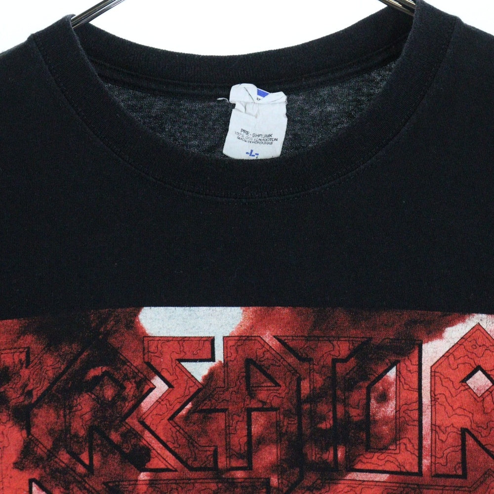 VINTAGE(ヴィンテージ) 00s KREATOR PLEASURE TO KILL TEE クリエイター プレジャー トゥ キル 両面デザイン クルーネック半袖Tシャツカットソー ブラック