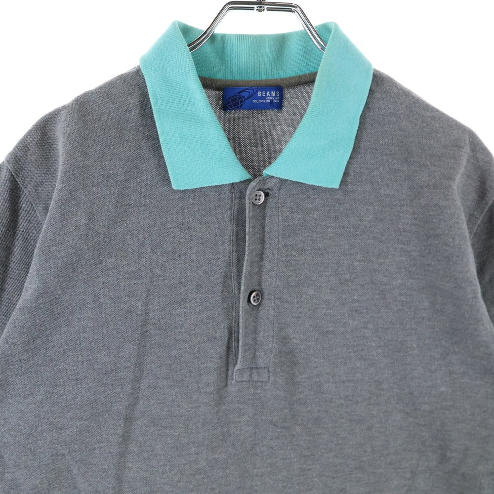 BEAMS(ビームス) ポロシャツ グレー 11-02-0881-683