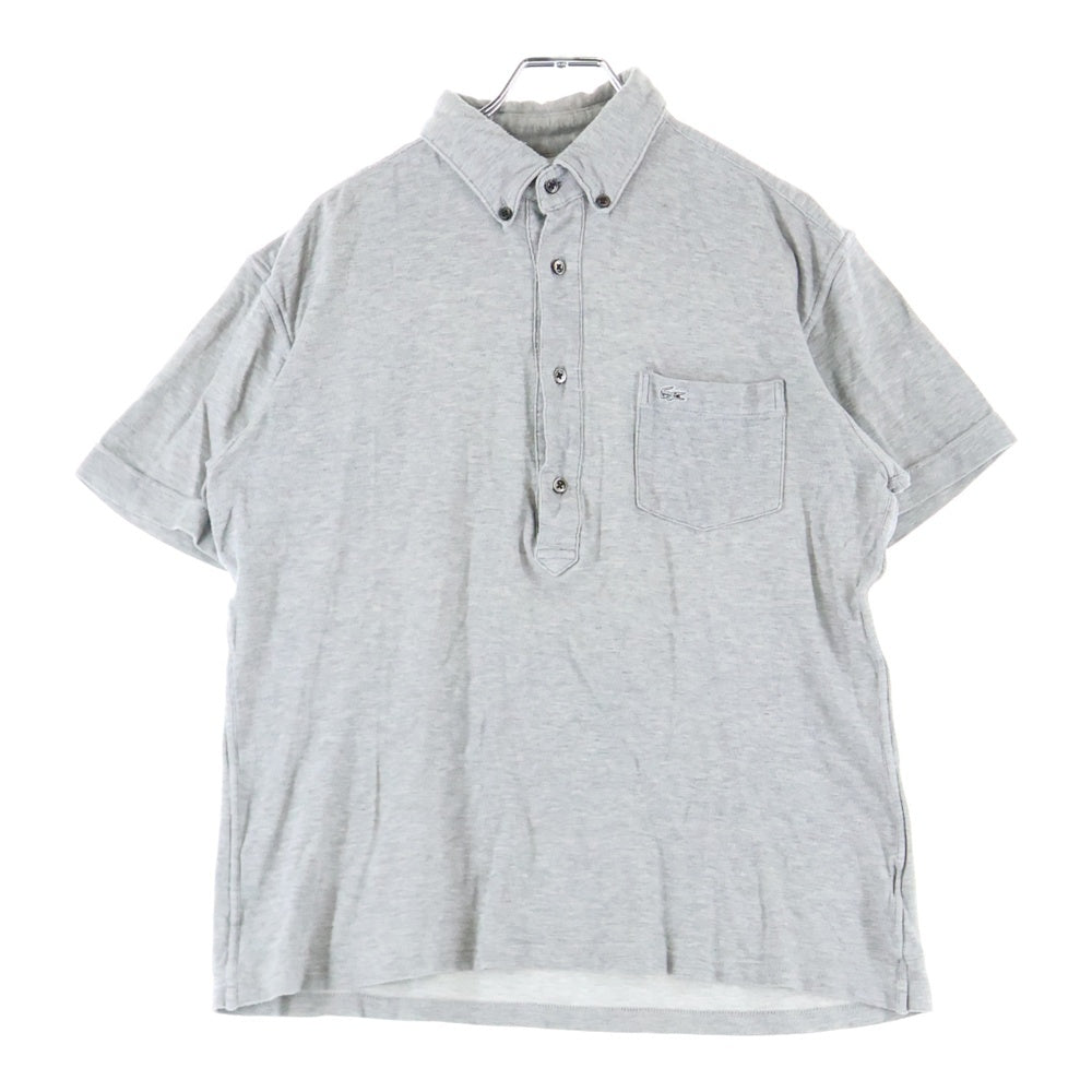 LACOSTE(ラコステ) ロゴ刺繍 ポロシャツ グレー KH760E