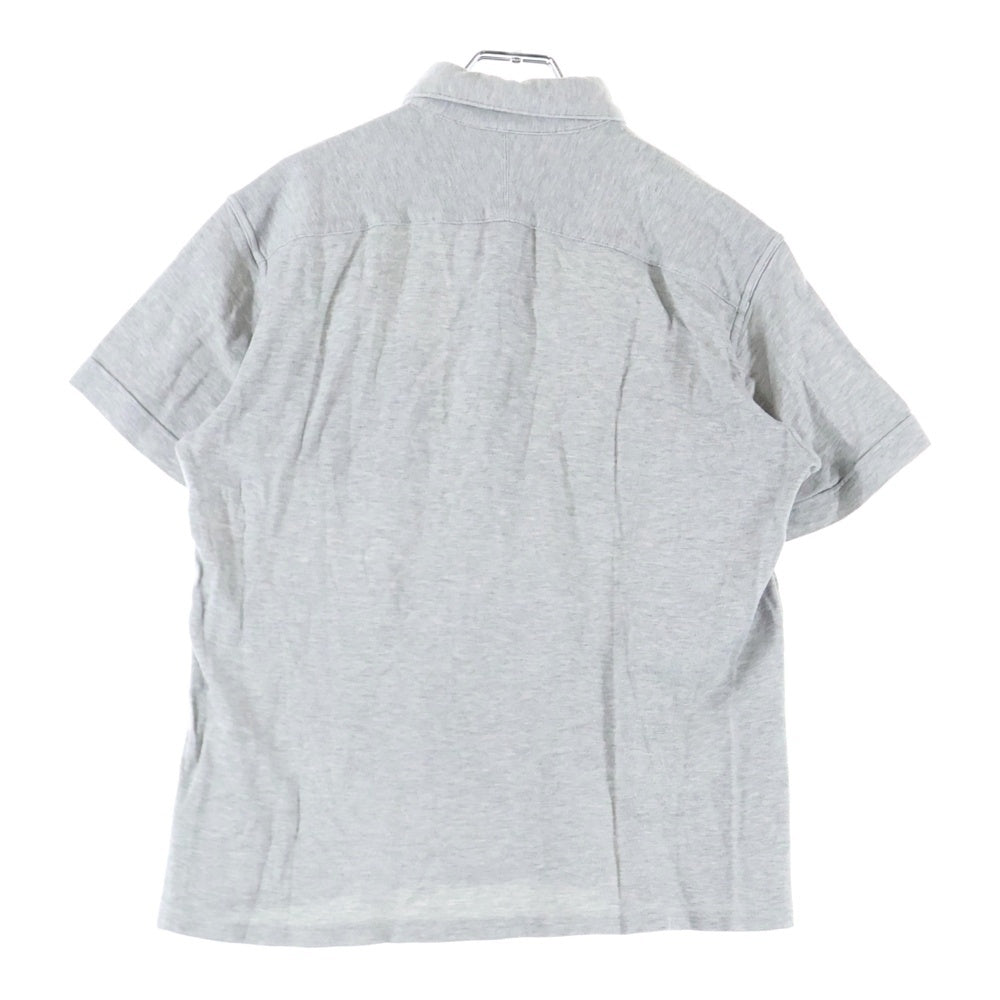 LACOSTE(ラコステ) ロゴ刺繍 ポロシャツ グレー KH760E
