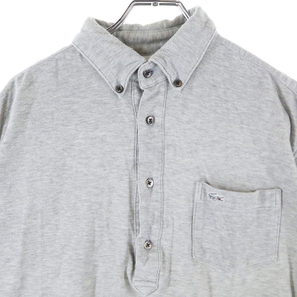 LACOSTE(ラコステ) ロゴ刺繍 ポロシャツ グレー KH760E
