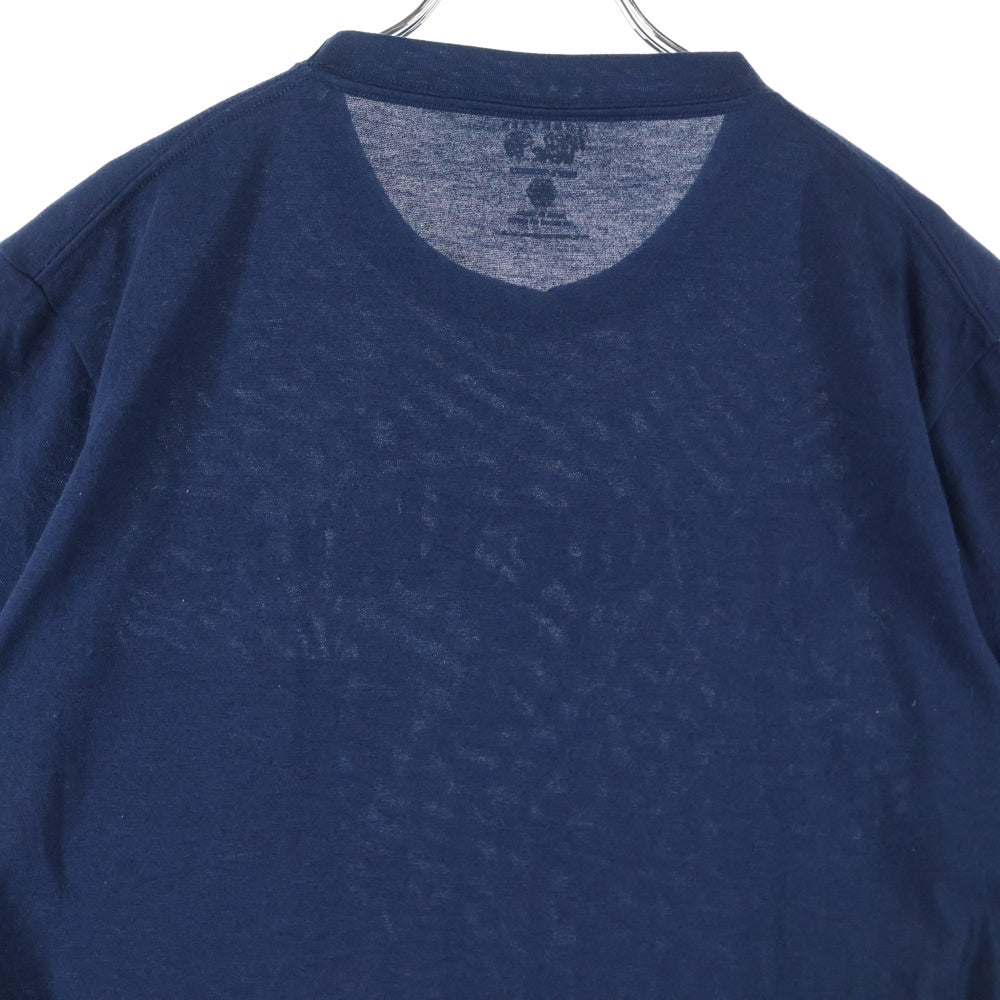 NO BRAND(ノーブランド) ロゴプリント マウンテンハードウェア Tシャツ ネイビー 114 OE6324