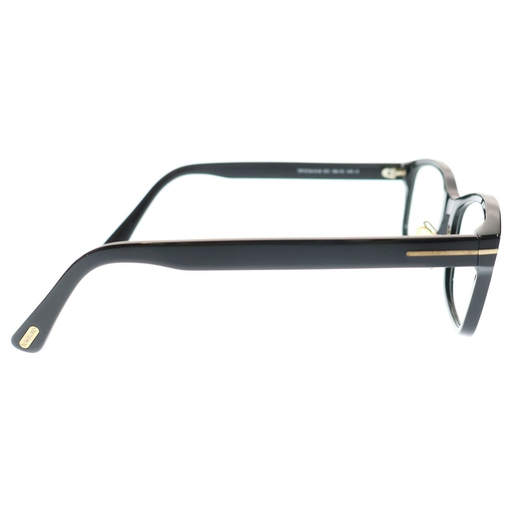 TOM FORD(トムフォード) スクエア セルフレーム アイウェア 眼鏡 TF5724-D-B 001 ブラック