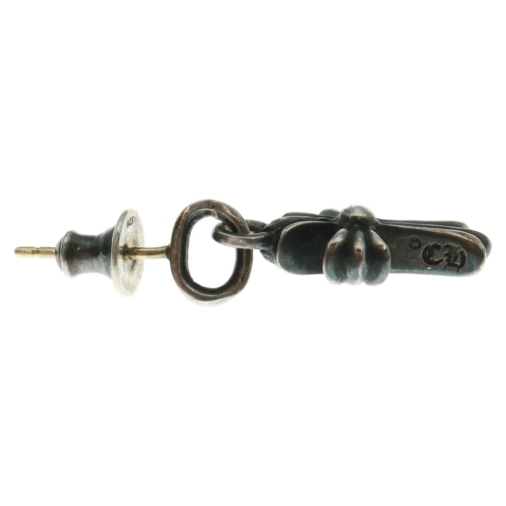 CHROME HEARTS(クロムハーツ) BBY F PPRCHN ベイビーファットクロス ドロップピアス シルバー BCA090