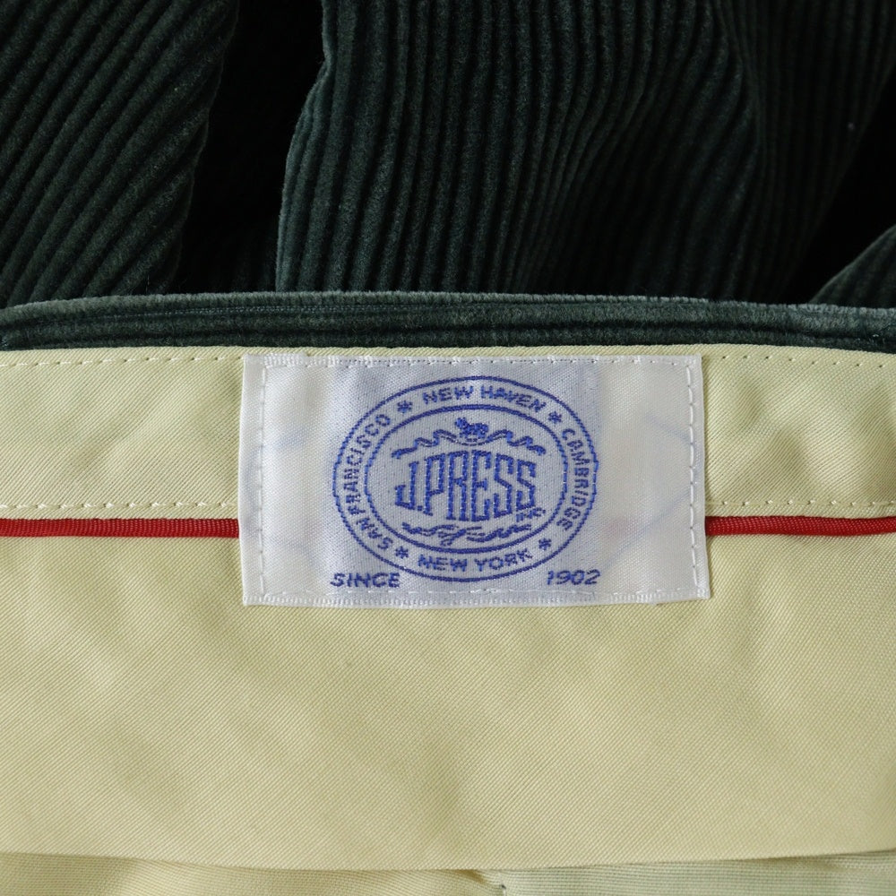 J.PRESS(ジェイプレス) コーデュロイパンツ カーキ P11-PPOV-YA-0033