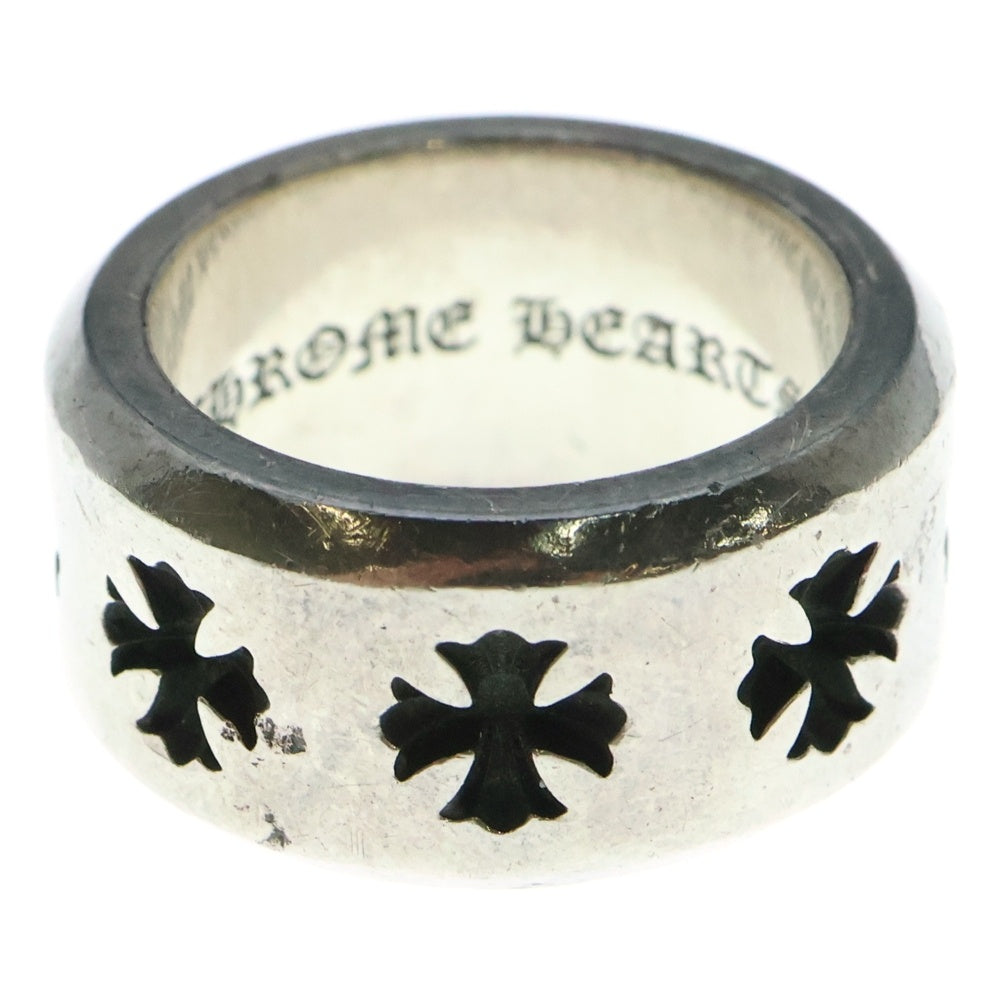 CHROME HEARTS(クロムハーツ) CH PLUS THICK BAND クロス シルバーリング