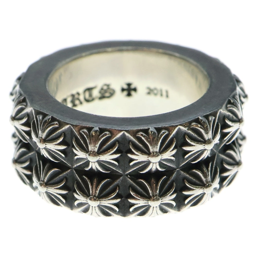 CHROME HEARTS(クロムハーツ) PETE PNK DBL ピートパンクダブル リング シルバー