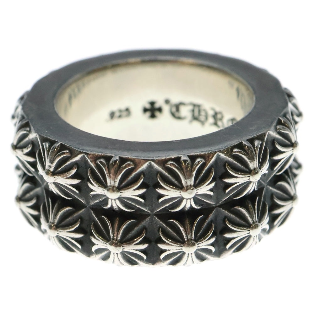 CHROME HEARTS(クロムハーツ) PETE PNK DBL ピートパンクダブル リング シルバー