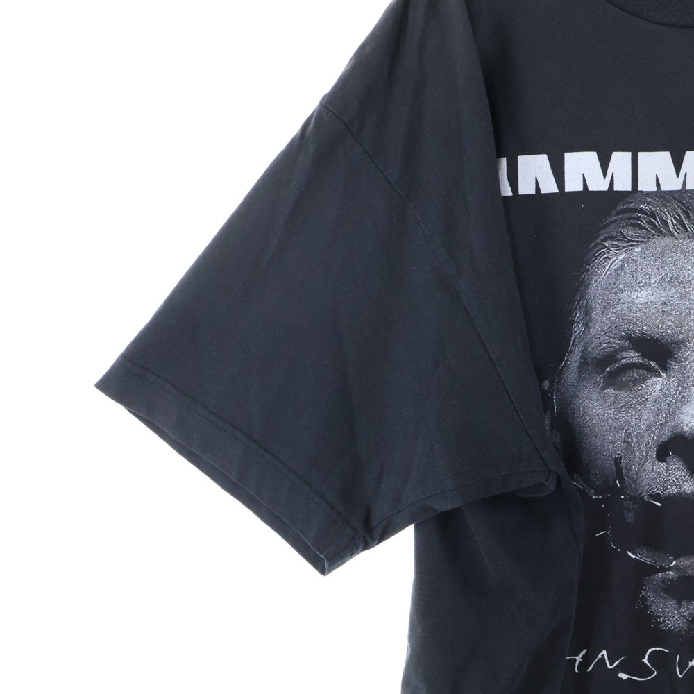 VETEMENTS(ヴェトモン) 17AW RAMMSTEIN PRINTED T-SHIRT オーバーサイズラムシュタインプリント半袖Tシャツカットソー