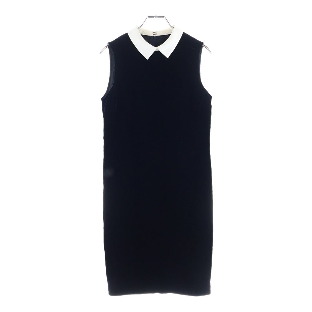 LOVELESS(ラブレス) ノースリーブ ベロア ワンピース ネイビー