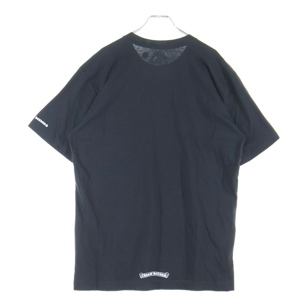 CHROME HEARTS(クロムハーツ) CH T-SHIRT ネックロゴ 半袖Tシャツ ブラック