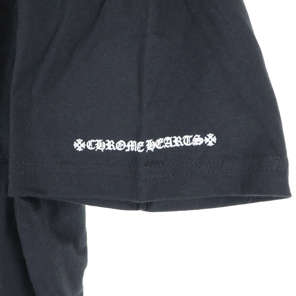 CHROME HEARTS(クロムハーツ) CH T-SHIRT ネックロゴ 半袖Tシャツ ブラック