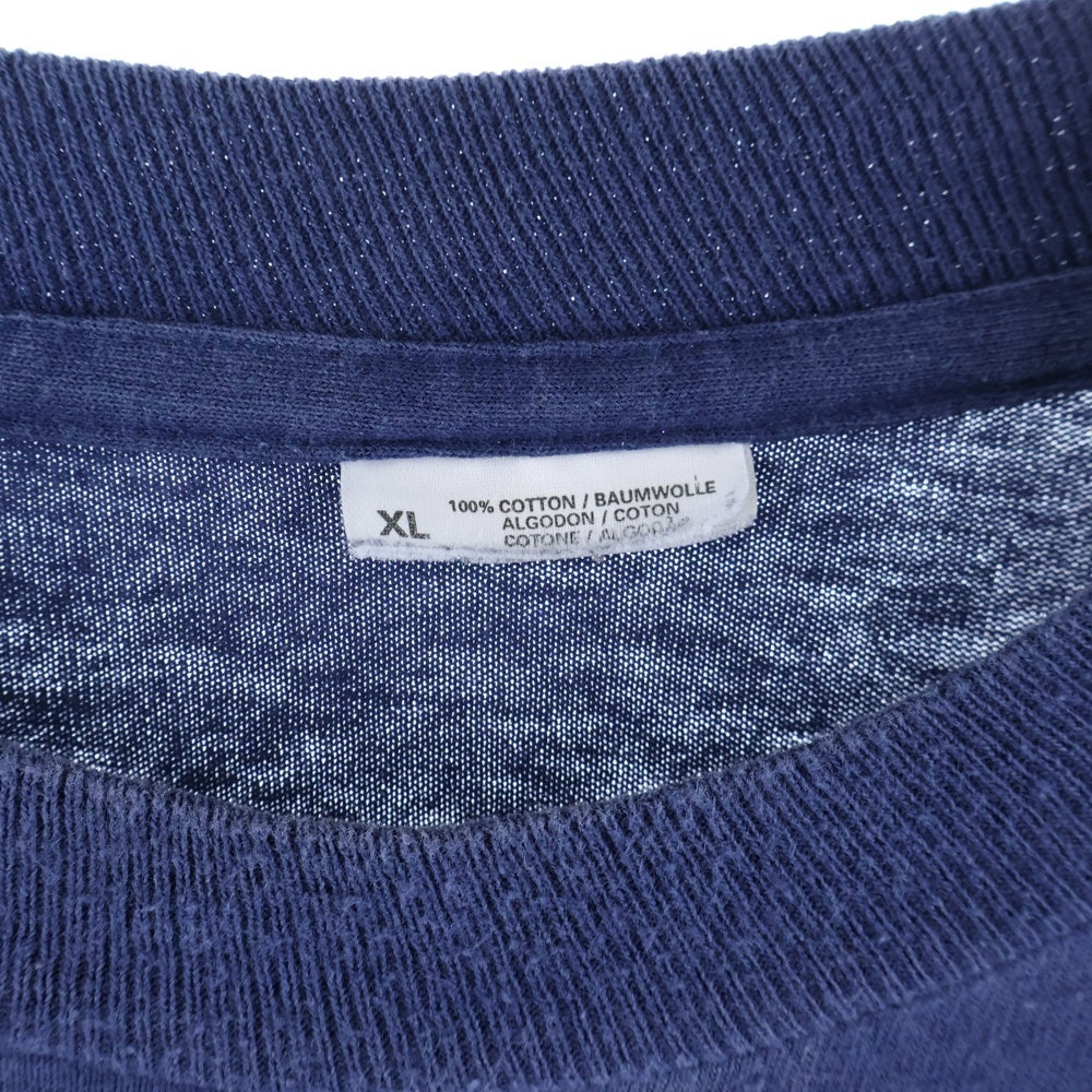 VINTAGE(ヴィンテージ) 90s METALLICA LOAD メタリカ ロード 両面プリント クルーネック長袖Tシャツ カットソー ネイビー