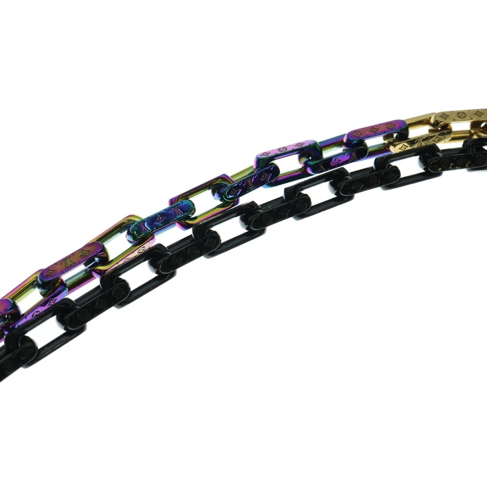 LOUIS VUITTON(ルイヴィトン) コリエ チェーン モノグラム ネックレス マルチカラー M68241