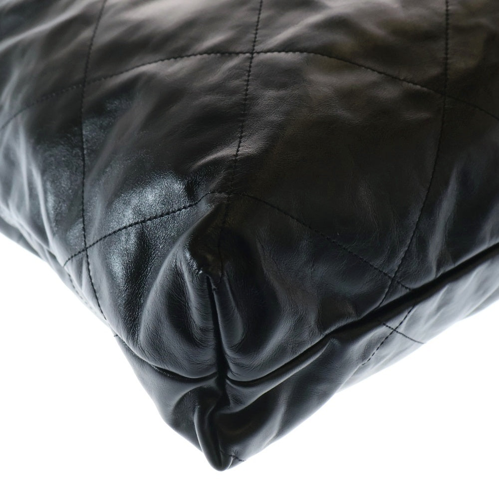 CHANEL(シャネル) シャネル22 ラージ ブラック チェーンショルダー