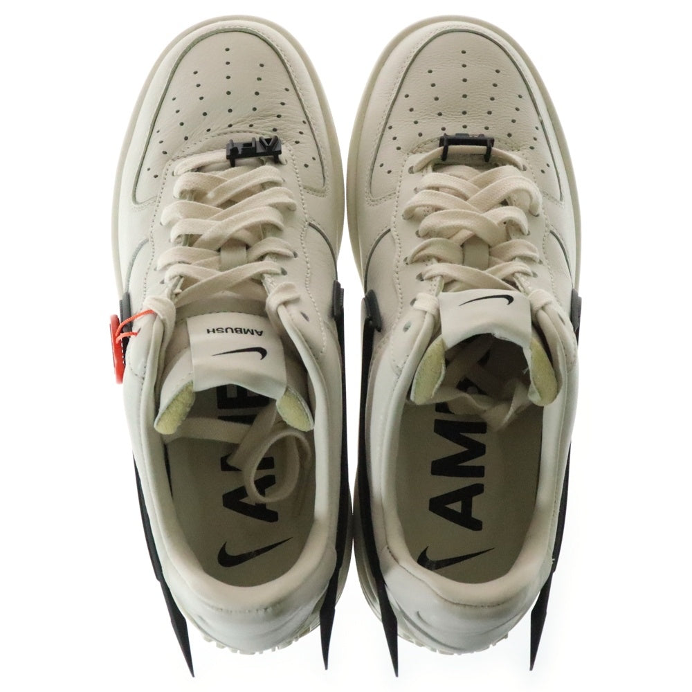 NIKE(ナイキ) ×AMBUSH AIR FORCE 1 LOW PHANTOM DV3464-002 ×アンブッシュ エアフォース1 ファントム ローカットスニーカー ホワイト/ブラック US9/27cm