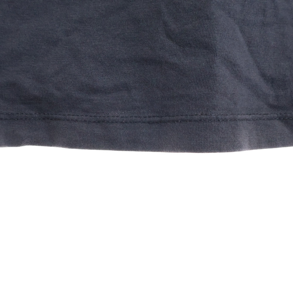 Paragraph(パラグラフ) 22SS Paradise embroidery T-shirt ロゴ刺繍 半袖クルーネックTシャツカットソー ブラック