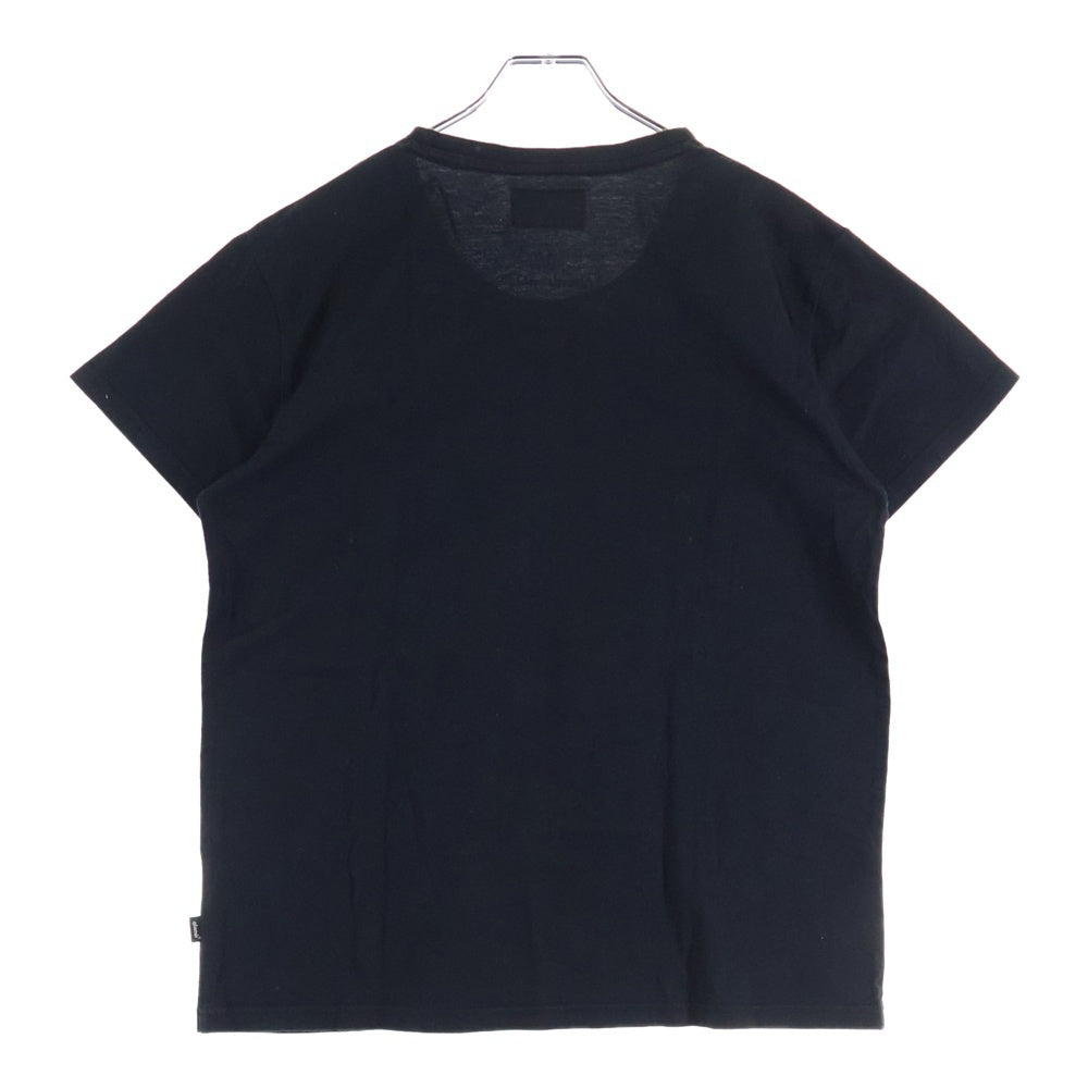 glamb(グラム) ×ジョジョの奇妙な冒険 ブチャラッティ プリント 半袖クルーネックTシャツカットソー ブラック