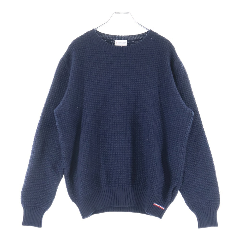 MONCLER(モンクレール) ラインデザイン サーマル ニット ネイビー