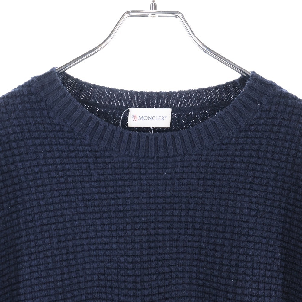 MONCLER(モンクレール) ラインデザイン サーマル ニット ネイビー