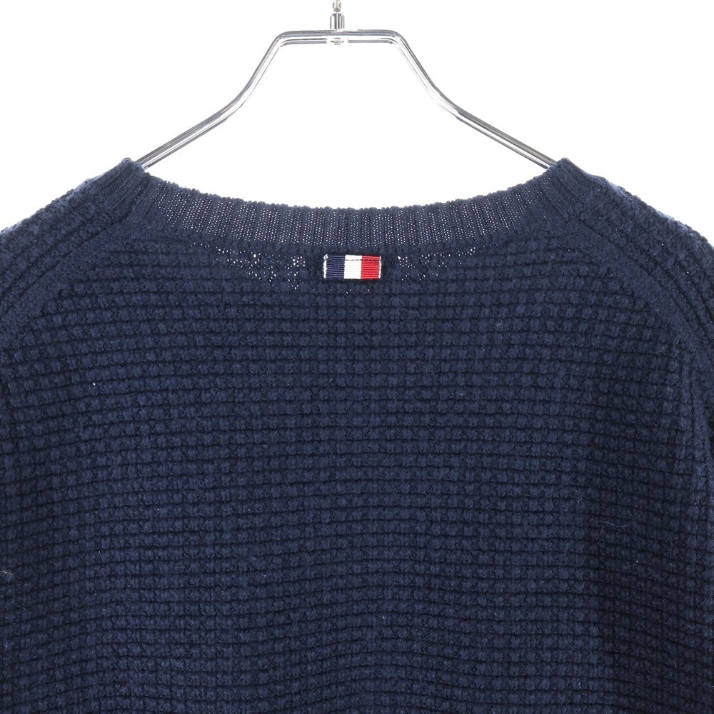 MONCLER(モンクレール) ラインデザイン サーマル ニット ネイビー