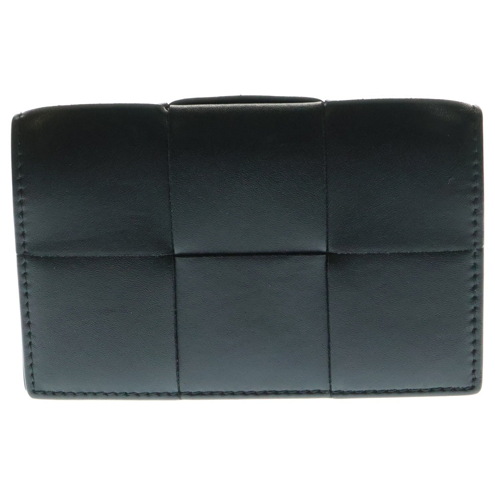 BOTTEGA VENETA(ボッテガヴェネタ) マキシイントレ カセット レザーカードケース ブラック